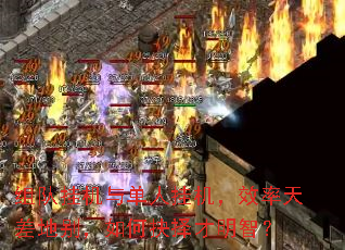 组队挂机与单人挂机,效率天差地别,如何抉择才明智? 组队挂机与单人挂机,效率天差地别,如何抉择才明智?