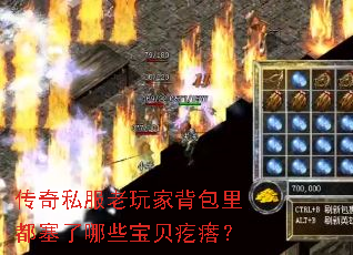 传奇私服老玩家背包里都塞了哪些宝贝疙瘩? 传奇私服老玩家背包里都塞了哪些宝贝疙瘩?