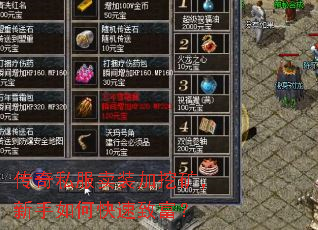 传奇私服卖装加挖矿,新手如何快速致富? 传奇私服卖装加挖矿,新手如何快速致富?