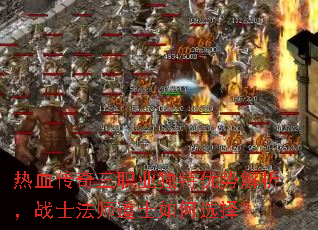 ��Ѫ������ְҵ�������ƽ�����սʿ��ʦ��ʿ���ѡ��
