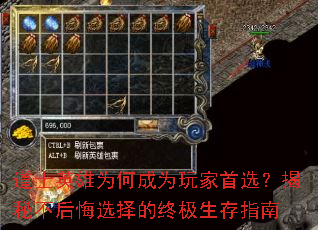 道士英雄为何成为玩家首选?揭秘不后悔选择的终极生存指南 道士英雄为何成为玩家首选?揭秘不后悔选择的终极生存指南