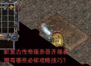 新复古传奇服务器开服初期有哪些必知攻略技巧? 新复古传奇服务器开服初期有哪些必知攻略技巧?