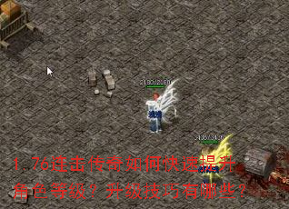 1.76连击传奇如何快速提升角色等级?升级技巧有哪些? 1.76连击传奇如何快速提升角色等级?升级技巧有哪些?