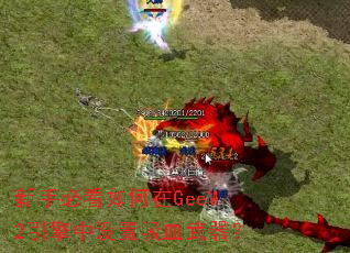 新手必看如何在GeeM2引擎中设置吸血武器? 新手必看如何在GeeM2引擎中设置吸血武器?