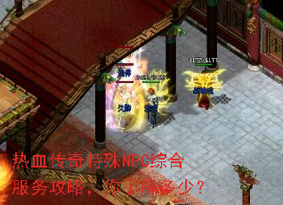 ��Ѫ��������NPC�ۺϷ����ԣ����˽���٣�