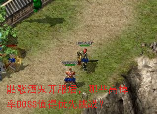 骷髅酒鬼开服后,哪些高掉率BOSS值得优先挑战? 骷髅酒鬼开服后,哪些高掉率BOSS值得优先挑战?