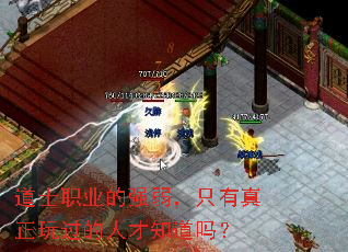 道士职业的强弱,只有真正玩过的人才知道吗? 道士职业的强弱,只有真正玩过的人才知道吗?