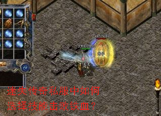 迷失传奇私服中如何选择技能击败铁血? 迷失传奇私服中如何选择技能击败铁血?