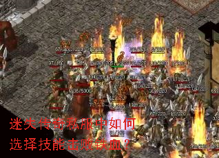 迷失传奇私服中如何选择技能击败铁血? 迷失传奇私服中如何选择技能击败铁血?
