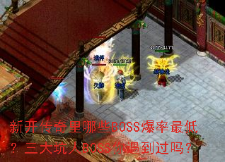 新开传奇里哪些BOSS爆率最低?三大坑人BOSS你遇到过吗? 新开传奇里哪些BOSS爆率最低?三大坑人BOSS你遇到过吗?