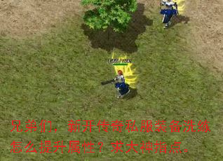 兄弟们,新开传奇私服装备洗练怎么提升属性?求大神指点。 兄弟们,新开传奇私服装备洗练怎么提升属性?求大神指点。