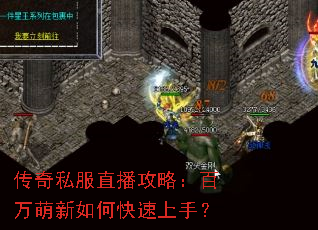 传奇私服直播攻略:百万萌新如何快速上手? 传奇私服直播攻略:百万萌新如何快速上手?
