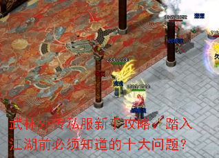 武林外传私服新手攻略:踏入江湖前必须知道的十大问题? 武林外传私服新手攻略:踏入江湖前必须知道的十大问题?