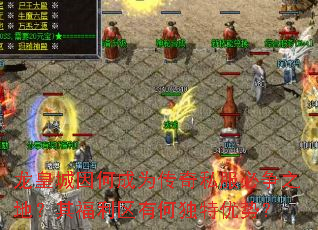龙皇城因何成为传奇私服必争之地?其福利区有何独特优势? 龙皇城因何成为传奇私服必争之地?其福利区有何独特优势?