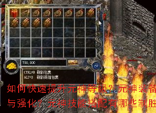 如何快速提升元神等级?元神装备如何选择与强化?元神技能搭配有哪些制胜秘诀? 如何快速提升元神等级?元神装备如何选择与强化?元神技能搭配有哪些制胜秘诀?