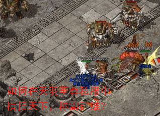 如何在天羽至尊私服中横扫天下,称霸群雄? 如何在天羽至尊私服中横扫天下,称霸群雄?