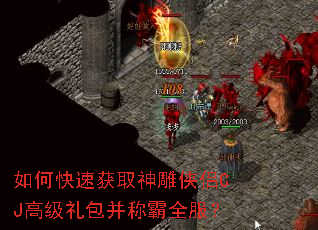 如何快速获取神雕侠侣CJ高级礼包并称霸全服? 如何快速获取神雕侠侣CJ高级礼包并称霸全服?