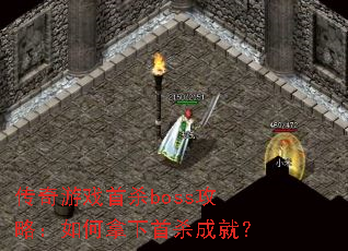 ������Ϸ��ɱboss���ԣ����������ɱ�ɾͣ�