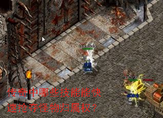 传奇中哪些技能能快速抢夺怪物归属权? 传奇中哪些技能能快速抢夺怪物归属权?
