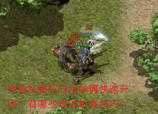 传奇私服怀旧服如何快速升级?有哪些高效攻略技巧? 传奇私服怀旧服如何快速升级?有哪些高效攻略技巧?