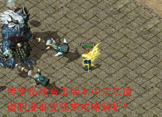 传奇私服合击版本中法法道道职业谁更强求攻略解析? 传奇私服合击版本中法法道道职业谁更强求攻略解析?