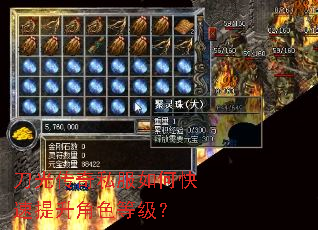 刀光传奇私服如何快速提升角色等级? 刀光传奇私服如何快速提升角色等级?