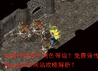 如何快速提升角色等级?免费强传奇app8499网站攻略解析? 如何快速提升角色等级?免费强传奇app8499网站攻略解析?