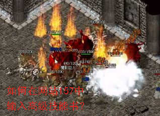 如何在网站157中输入高级技能书? 如何在网站157中输入高级技能书?