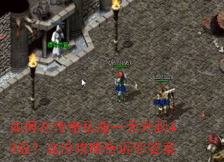 如何在传奇私服一天升到40级?这份攻略告诉你答案 如何在传奇私服一天升到40级?这份攻略告诉你答案