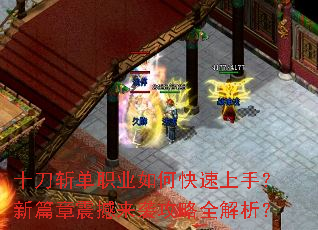 十刀斩单职业如何快速上手?新篇章震撼来袭攻略全解析? 十刀斩单职业如何快速上手?新篇章震撼来袭攻略全解析?