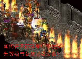 如何在天际私服中快速提升等级与获取顶级装备? 如何在天际私服中快速提升等级与获取顶级装备?