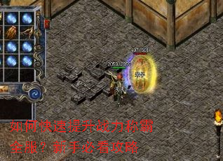 如何快速提升战力称霸全服?新手必看攻略 如何快速提升战力称霸全服?新手必看攻略